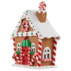 Northlight 5.25" LED Lighted Gingerbread Candy House Christmas Decoration -Christmas Decorations GUEST 007a0949 407f 4d75 b7e7 8e561a273acd