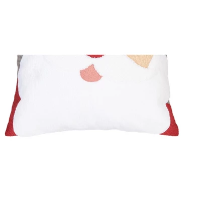 C&F Home Santa Face 14" X 14" Christmas Holiday Throw Pillow 2 C&F Home Santa Face 14" X 14" Christmas Holiday Throw Pillow - Image 2