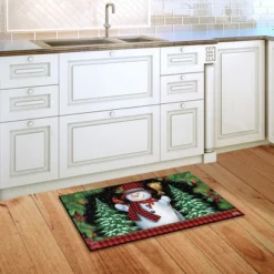 Red Checkered Snowman Winter Christmas Doormat 30" X 18" Indoor Outdoor Briarwood Lane 5 Red Checkered Snowman Winter Christmas Doormat 30" X 18" Indoor Outdoor Briarwood Lane -Christmas Decorations GUEST 058eb087 9600 4577 a6a1 05275a9c6fd4