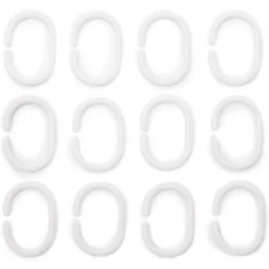 Juvale Red Buffalo Plaid Merry Christmas Tree Bath Shower Curtain Set Polyester With 12 Hooks For Bathroom Decor 70"x71" -Christmas Decorations GUEST 0d16f20b 9053 4325 9978 a96ad1b0898f