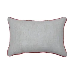 11.5"x18.5" Indoor Embroidered Christmas Cardinal Rectangular Throw Pillow - Pillow Perfect
