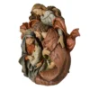 Roman 14" Brown Holy Family With Angel Christmas Wall Bust