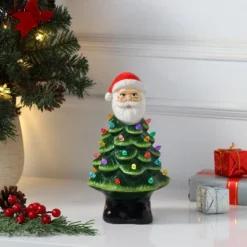 Mr. Christmas Nostalgic Ceramic LED Holiday Character Christmas Tree