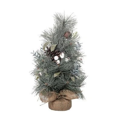 Transpac Artificial 12 In. Green Christmas Mixed Greenery Tree With Rustic Bells 1 Transpac Artificial 12 In. Green Christmas Mixed Greenery Tree With Rustic Bells