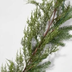 9' Pre-Lit Battery Operated LED Artificial Mixed Greenery Christmas Garland Warm White Lights - Wondershopâ„¢