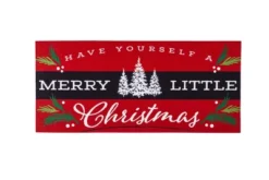 Evergreen Merry Little Christmas Sassafras Indoor Outdoor Switch Doormat 1'10"x10" Red 7 Evergreen Merry Little Christmas Sassafras Indoor Outdoor Switch Doormat 1'10"x10" Red -Christmas Decorations GUEST 27f3db47 1bbf 4812 a0a0 2c59047b630b