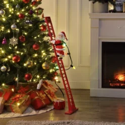 Mr. Christmas Super Climbing Santa Animated Musical Christmas Decoration -Christmas Decorations GUEST 2871e33c ec67 421f 940f ece62a666d26