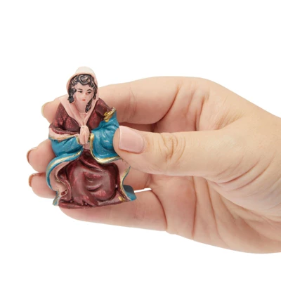 Bright Creations 10 Piece Mini Nativity Scene Figurine Set, Religious Christmas Decorations 2 Bright Creations 10 Piece Mini Nativity Scene Figurine Set, Religious Christmas Decorations - Image 2