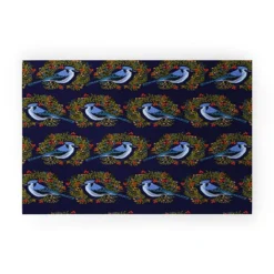 Joy Laforme Christmas Blue Jay Wreaths Welcome Mat - Society6 10 Joy Laforme Christmas Blue Jay Wreaths Welcome Mat - Society6 -Christmas Decorations GUEST 29f3be54 8533 42c5 8a15 e5fd771cbd79