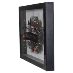 Northlight 14" Black Framed 3D "Merry Christmas" LED Christmas Box Decor 6 Northlight 14" Black Framed 3D "Merry Christmas" LED Christmas Box Decor -Christmas Decorations GUEST 2c363739 9cda 4a0e 90da f55218b5187c