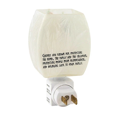 Stony Creek Gnomes W/Red Hats Night Light - One Nightlight 4.75 Inches - Electric Christmas Winter Pines - - Glass - Multicolored 2 Stony Creek Gnomes W/Red Hats Night Light - One Nightlight 4.75 Inches - Electric Christmas Winter Pines - - Glass - Multicolored - Image 2