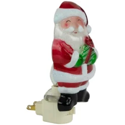 Northlight 6.75" Santa With Gift Frosted Christmas Night Light -Christmas Decorations GUEST 2ef7707a 9a84 4bf5 80fb b2d9335ae9dc
