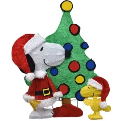 ProductWorks Peanuts 32 Inch Outdoor Indoor Pre Lit Snoopy And Woodstock And 8 Inch Pre Lit Christmas Joy Pathway Markers Yard Ornament Decorations 6 ProductWorks Peanuts 32 Inch Outdoor Indoor Pre Lit Snoopy And Woodstock And 8 Inch Pre Lit Christmas Joy Pathway Markers Yard Ornament Decorations -Christmas Decorations GUEST 3206c123 f223 439d be81 74dd34941296