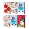 Lindy Bowman Pack Of 6 Large Christmas Holiday Gift Box Assortment