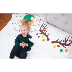 C&F Home 20" X 30" Reindeer Ornament Christmas Holiday Pillowcase -Christmas Decorations GUEST 3a2e9b53 cc1f 48d4 8c75 d1184d0a4010