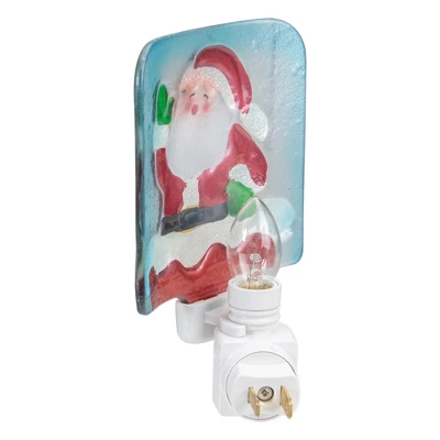 Northlight 6" Red And White Santa Claus Christmas Night Light 3 Northlight 6" Red And White Santa Claus Christmas Night Light - Image 3