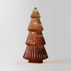 14.75" Battery Operated Lit Glass Christmas Tree Sculpture - Wondershop™ 9 14.75" Battery Operated Lit Glass Christmas Tree Sculpture - Wondershop™ -Christmas Decorations GUEST 4a67b46b 6940 4ff8 9fdb 3f919a169722