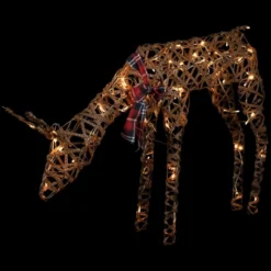Northlight 35" LED Lighted Feeding Rattan Reindeer Outdoor Christmas Decoration 10 Northlight 35" LED Lighted Feeding Rattan Reindeer Outdoor Christmas Decoration -Christmas Decorations GUEST 4e9a5192 a07d 4f4b a37d 1cf7c6f88763