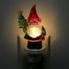 Christmas Bearded Gnome Night Light - One Night Light 5.5 Inches - Tree Star - Mx178379 - Acrylic - Multicolored