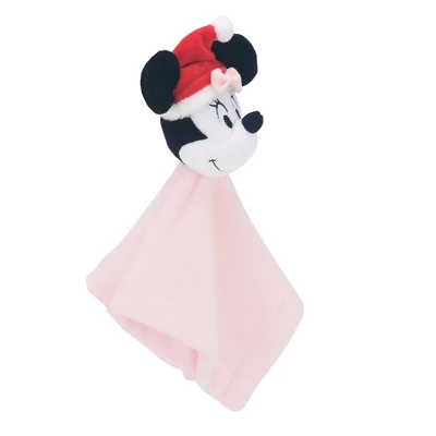 Lambs & Ivy Disney Baby Minnie Mouse Holiday/Christmas Security Blanket - Lovey 2 Lambs & Ivy Disney Baby Minnie Mouse Holiday/Christmas Security Blanket - Lovey - Image 2