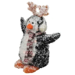 Northlight 22" Lighted Snowy Penguin In Antler Hat Outdoor Christmas Decoration 8 Northlight 22" Lighted Snowy Penguin In Antler Hat Outdoor Christmas Decoration -Christmas Decorations GUEST 530cc8a0 0ff3 4cfe b065 356d455309e6