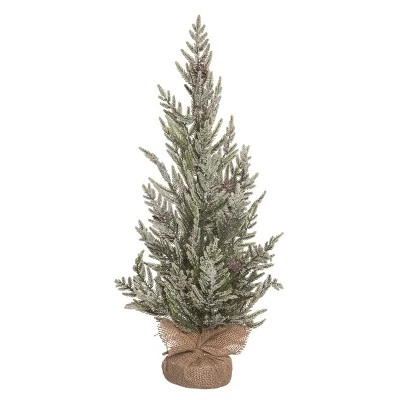 Transpac Artificial 24 In. Multicolor Christmas Relaxed Leaf Tree 1 Transpac Artificial 24 In. Multicolor Christmas Relaxed Leaf Tree