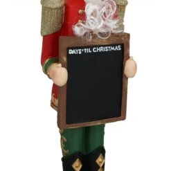 Sunnydaze Decor Sunnydaze Indoor/Outdoor Porch Or Living Room Polyresin Friedrich The Nutcracker With Sign Christmas Holiday Decoration - 36" -Christmas Decorations GUEST 5d30b913 9a9a 4860 a1ab e25e7fca10ef