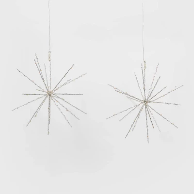 2pk Christmas LED Starburst Novelty 140 Lights Multicolor - Wondershop™ 2 2pk Christmas LED Starburst Novelty 140 Lights Multicolor - Wondershop™ - Image 2