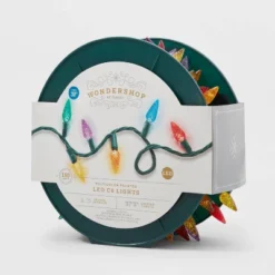 150ct LED C6 Faceted Christmas String Lights Spool Multicolor With Green Wire - Wondershop™ 6 150ct LED C6 Faceted Christmas String Lights Spool Multicolor With Green Wire - Wondershop™ -Christmas Decorations GUEST 6cc0fe1c c458 4d3c 927e 0b8622767b1c