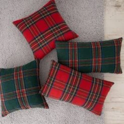 Christmas Plaid Throw Pillow - Evergrace 9 Christmas Plaid Throw Pillow - Evergrace -Christmas Decorations GUEST 70253646 7a57 41fc b048 711fcad8a781