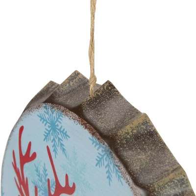 Northlight 12" Blue And Red Happy Holidays Christmas Wall Decor 3 Northlight 12" Blue And Red Happy Holidays Christmas Wall Decor - Image 3