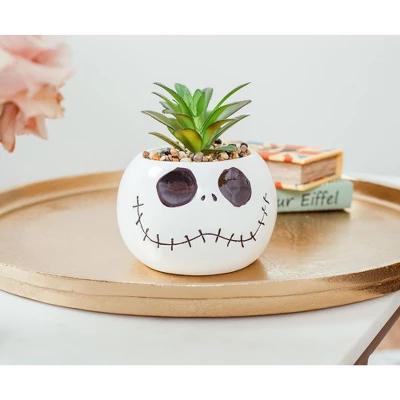 Silver Buffalo Disney The Nightmare Before Christmas Jack Skellington 6 Inch Ceramic Planter 1 Silver Buffalo Disney The Nightmare Before Christmas Jack Skellington 6 Inch Ceramic Planter