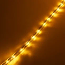 Costway 100' 2 Wire LED Rope Light Christmas Decorative Party In/Outdoor 110V Warm White -Christmas Decorations GUEST 80d40ec5 24f2 4db0 b2d9 d132956759e9