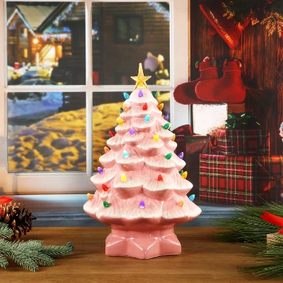 Mr. Christmas Medium Nostalgic Ceramic Led Christmas Tree 1 Mr. Christmas Medium Nostalgic Ceramic Led Christmas Tree