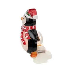 Northlight 6" Black And Red Happy Penguin In Santa Hat Christmas Night Light -Christmas Decorations GUEST 8a02405d 3a18 4d7a b84d 29e68c22f2b9