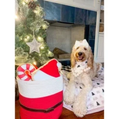 Midlee Christmas Santa Rope Basket 7 Midlee Christmas Santa Rope Basket -Christmas Decorations GUEST 8d0ddc50 bcd0 4959 bcfe 6d8cb2338a39