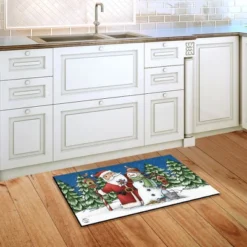 Santa And Snowman Christmas Doormat Primitive Birds 30" X 18" Briarwood Lane 5 Santa And Snowman Christmas Doormat Primitive Birds 30" X 18" Briarwood Lane -Christmas Decorations GUEST 9bc8ed44 f23e 49b1 9508 2a056079ff17