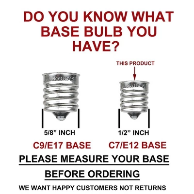 Novelty Lights C7 Incandescent Traditional Vintage Christmas Replacement Bulbs 25 Pack 3 Novelty Lights C7 Incandescent Traditional Vintage Christmas Replacement Bulbs 25 Pack - Image 3