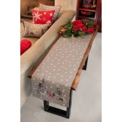 11.5"x18.5" White Christmas Lumbar Throw Pillow - Pillow Perfect 8 11.5"x18.5" White Christmas Lumbar Throw Pillow - Pillow Perfect -Christmas Decorations GUEST 9deefbd5 0354 45a4 a3e6 c5eff94f6e8b