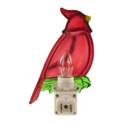 Northlight 5.5" Red Cardinal Bird Christmas Night Light -Christmas Decorations GUEST abe8d156 79ce 458b 9227 9f214e3078ab