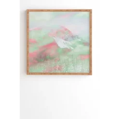 Caleb Troy Banff Painted Christmas Bamboo Framed Wall Art - Deny Designs -Christmas Decorations GUEST af908922 c43a 4836 b3e9 fe85f9620ce3