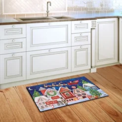 North Pole Magic Christmas Doormat Santa Sleigh Reindeer 30" X 18" Briarwood Lane 5 North Pole Magic Christmas Doormat Santa Sleigh Reindeer 30" X 18" Briarwood Lane -Christmas Decorations GUEST b58dfdbc 2d9e 42a8 afdf e66b581640bb