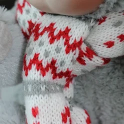 Northlight 9" Gray And Red Pucker Up Baby In Mouse Costume Collectible Christmas Doll -Christmas Decorations GUEST b83ced07 27e8 4ca7 9cbf 22795e337499