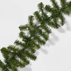 18' Pre-Lit Artificial Pine Bough Christmas Garland Green With Clear Lights - Wondershop™ -Christmas Decorations GUEST bc2e9f9b a3e7 4372 ba00 1b044da3f19f