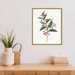 16" X 20" Christmas Moments IV Holly By Silvia Vassileva Framed Canvas Wall Art - Amanti Art 9 16" X 20" Christmas Moments IV Holly By Silvia Vassileva Framed Canvas Wall Art - Amanti Art -Christmas Decorations GUEST bf02a66b a2bc 4f2d 9ba8 9dea8571e43c