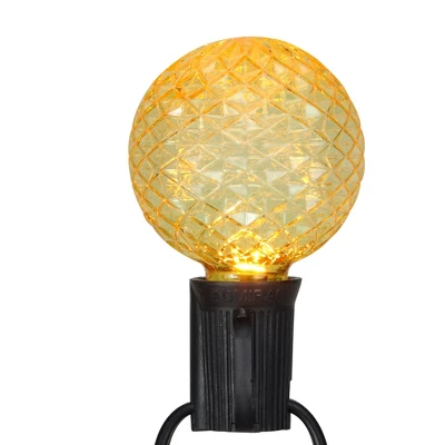 Northlight Pack Of 25 Faceted LED G50 Multi-Color Christmas Replacement Bulbs 1 Northlight Pack Of 25 Faceted LED G50 Multi-Color Christmas Replacement Bulbs