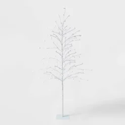 6ft LED Globe Birch Twig Tree Christmas Novelty Sculpture Light Multicolor - Wondershop™