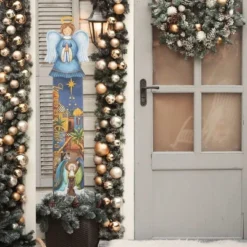 Round Top Collection Nativity Metal Christmas Yard Stake C21001