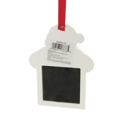 Holiday Ornament 2022 Baby's First Christmas - One Ornament 5.25 Inches - Dated Santa Claus - 8050910 - Wood - Red