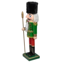 Northlight 14" Green And Red Christmas Nutcracker Soldier With Spear -Christmas Decorations GUEST d92ab666 030f 4466 b5cb 7bd1411f0474